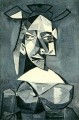 Busto de mujer con sombrero 1 1939 Pablo Picasso